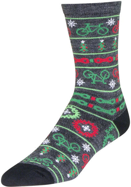Wool Holiday Socks