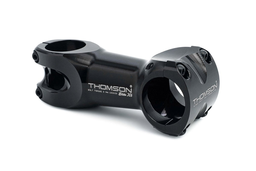 THOMSON elite x4 stem 0° 80mm Elite X4 31.8 Mountain Stem – Mike's Bikes