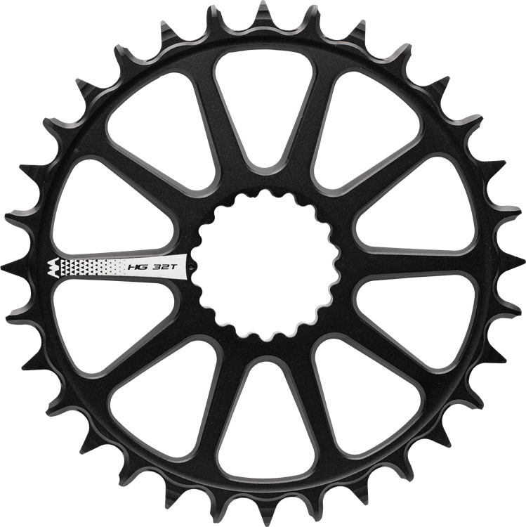 HollowGram SpideRing 10 Arm 55 CL Chainring (32t)